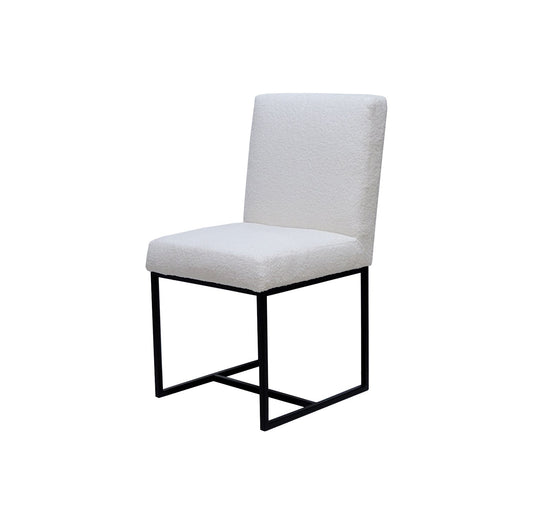 Silla Omsk de All Modern Designs - Boucle Ivory